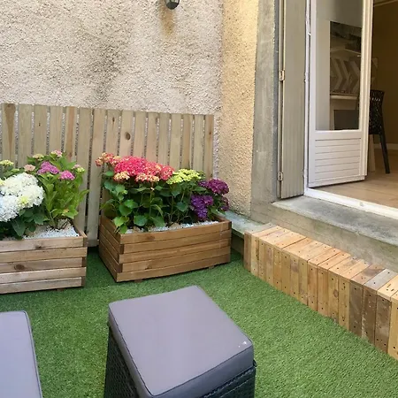 Avec Terrasse Au Cœur De - Serviettes Draps Ménage Inclus Appartement *