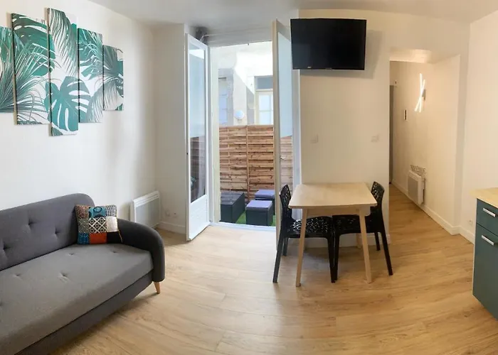 Avec Terrasse Au Coeur De - Serviettes Draps Menage Inclus Carcassonne